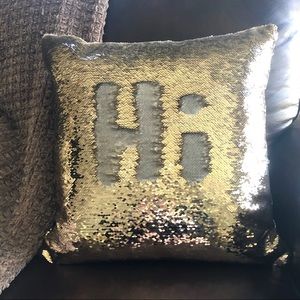 Pier 1 Sequin Pillow